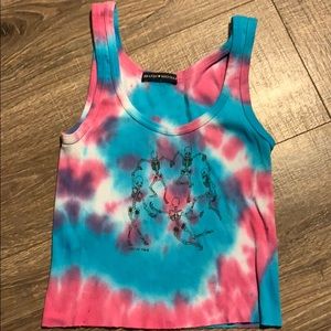 Tie dye crop